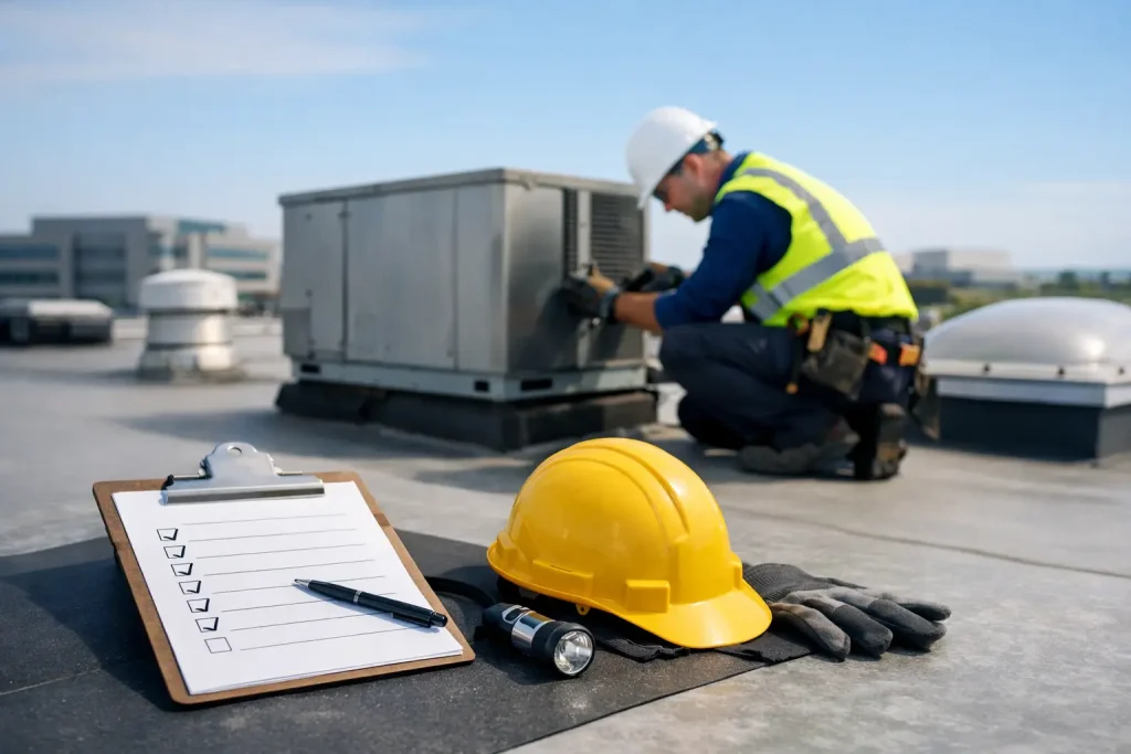 Commercial Roof Maintenance Checklist
