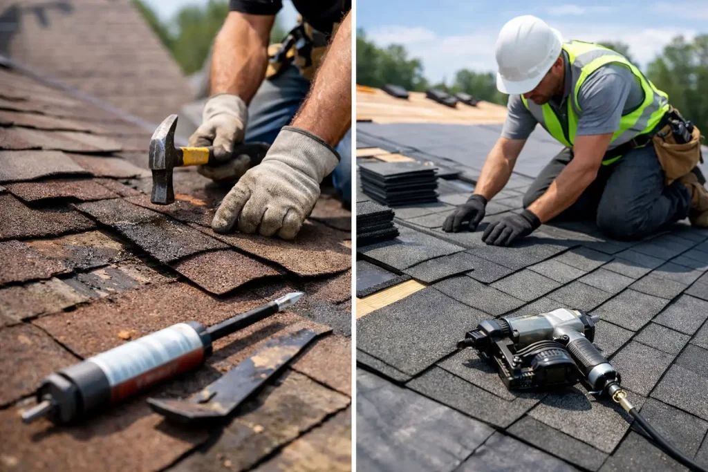 Roof Repair vs Replacement: What to Choose