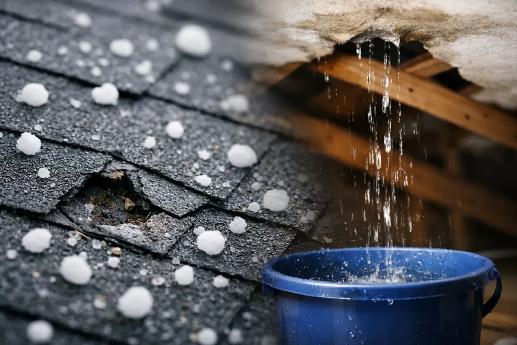 Can Hail Damage Cause Leaks in Your Roof?