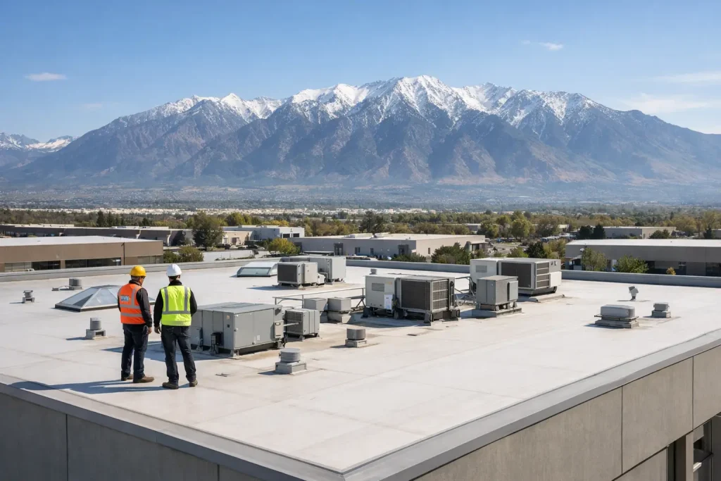 Commercial Flat Roofing Guide for Utah Properties