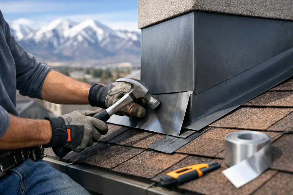 Roof Flashing Repair Cost for Utah Homeowners
