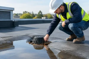 7 Flat Roof Drainage Problems to Fix Fast