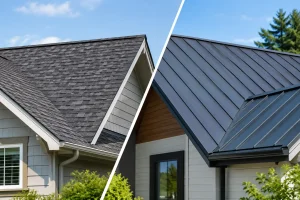 Shingle Roof Versus Metal Roof: What to Choose